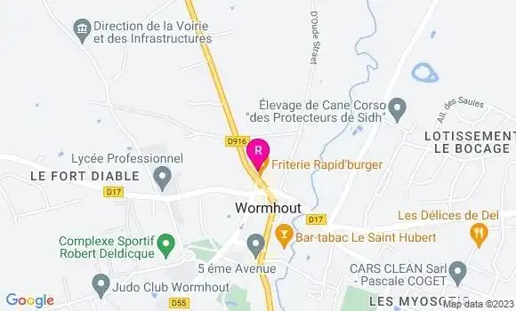 Localisation Restaurant  Dewynter Gilbert
