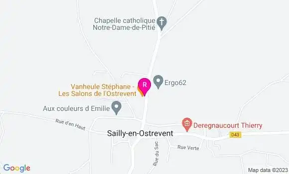 Localisation Restaurant  Les Salons de l