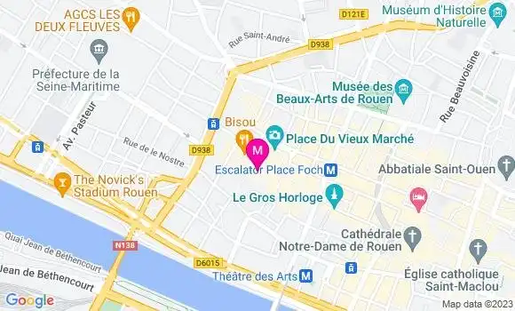 Localisation Restaurant  Les Maraîchers