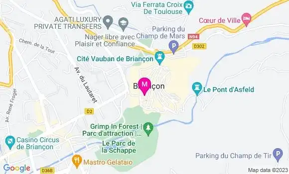 Localisation Café Bar du Tourisme