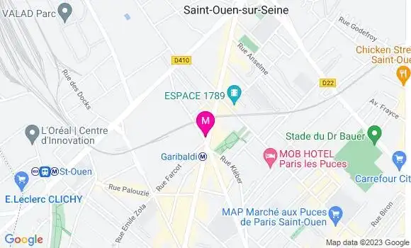 Localisation Restaurant  Le Montmartre