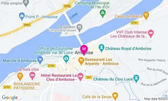 Localisation Restaurant  Anne de Bretagne