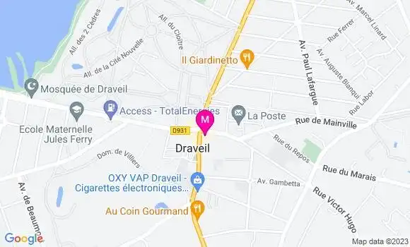 Localisation Restaurant  Le Relais du Boucher