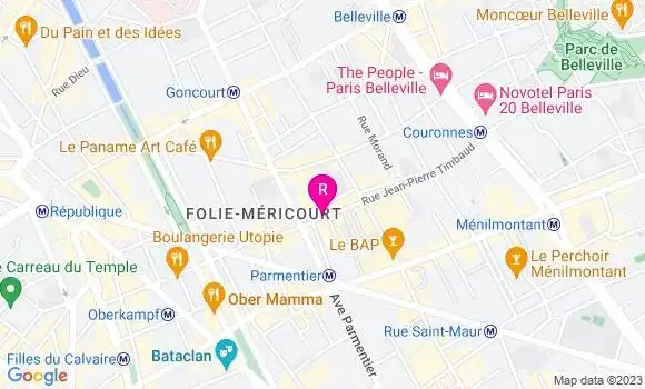 Localisation Restaurant  L