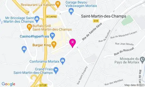 Localisation Restaurant  Au Plus Près