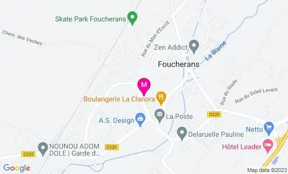 Localisation Restaurant  Au Bon Accueil