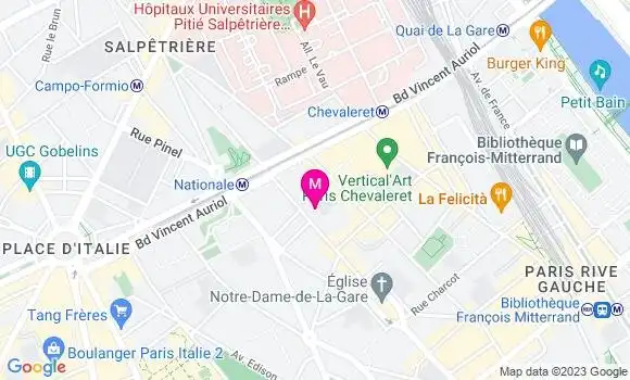Localisation Restaurant Bar Le Domremy
