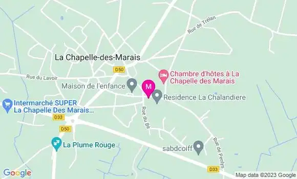 Localisation Restaurant  Le Penlys