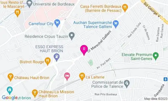 Localisation Restaurant  L