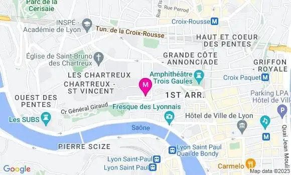 Localisation Brasserie Comptoir du Sud