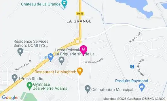 Localisation Restaurant Italien Saint Raffaele