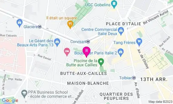 Localisation Restaurant  Café du Commerce