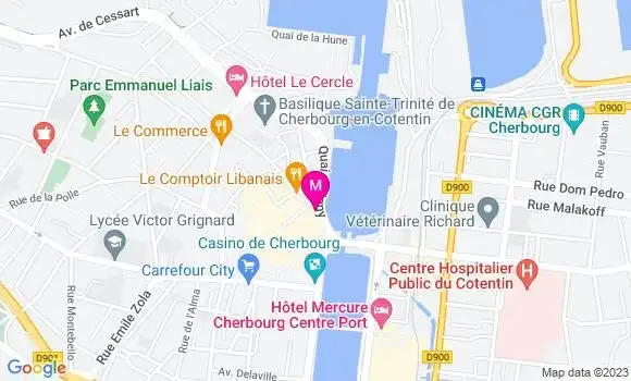 Localisation Pizzeria Le Mistral