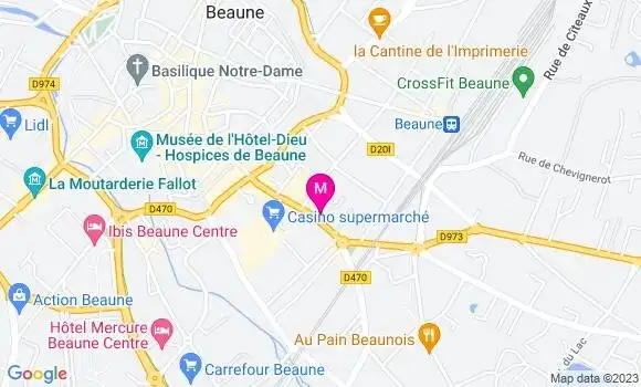 Localisation Crêperie Au Crep