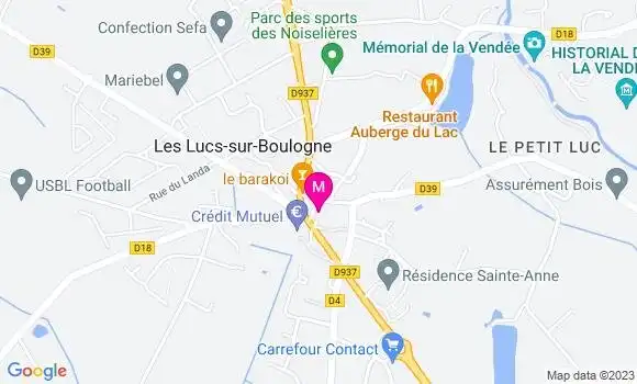 Localisation Restaurant  La Fine Gueule
