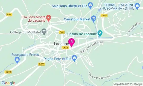 Localisation Café Chez Ricou
