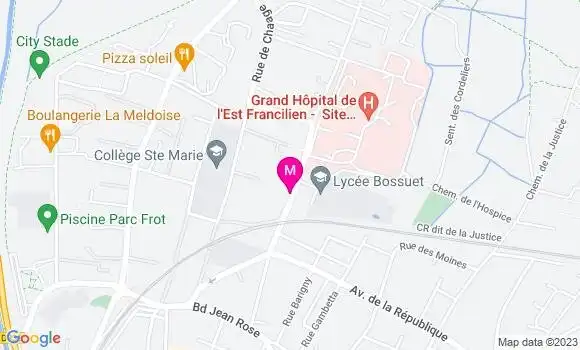 Localisation Restaurant Bar La Sainte Trinite