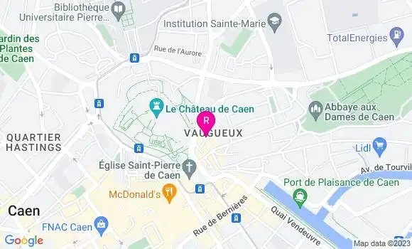 Localisation Restaurant  L