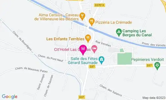 Localisation Crêperie du Clocher