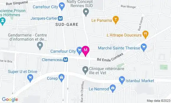 Localisation Restaurant  Ma P