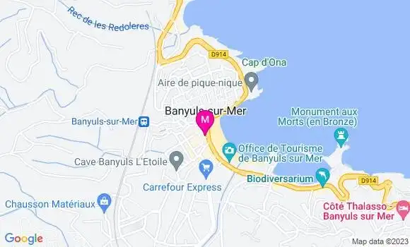 Localisation Bistrot Le Corsaire