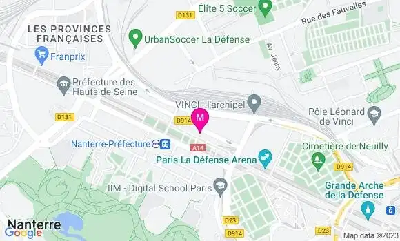 Localisation Bistrot les Darons