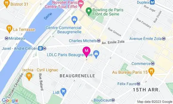 Localisation Restaurant Chinois Le Yangtsé