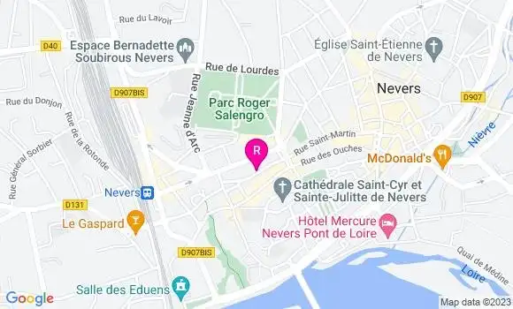Localisation Restaurant Bar Bar des Halles