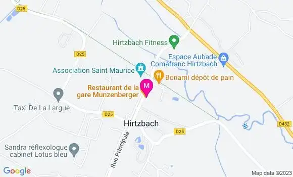 Localisation Restaurant  Munzenberger