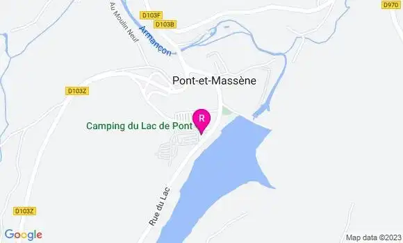Localisation Restaurant  Le Chalet du Lac