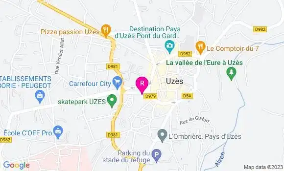 Localisation Restaurant  La Trop