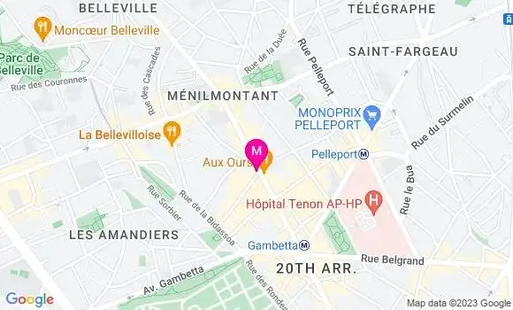 Localisation Restaurant Grill La Nouvelle Etoile