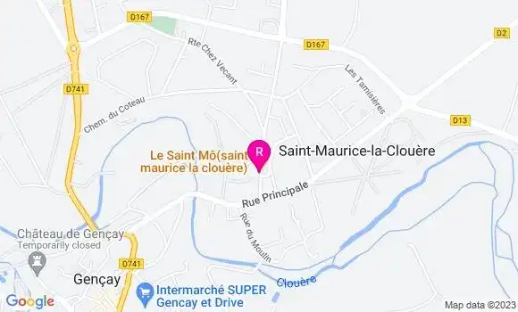 Localisation Restaurant  Le Saint Mô
