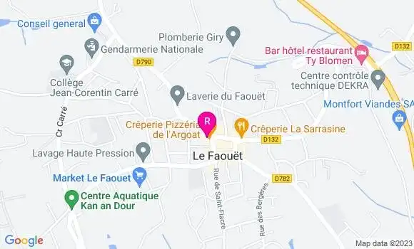 Localisation Crêperie L