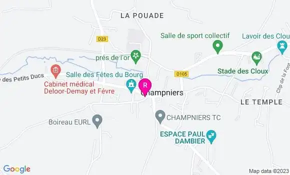 Localisation Café Cafe des Sports
