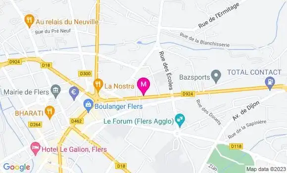 Localisation Bistrot Saint Jean