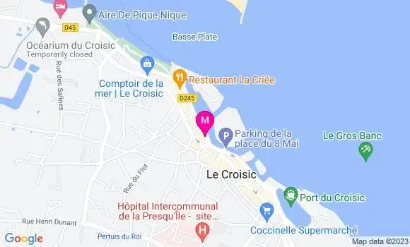 Localisation Restaurant  La Mélodie d