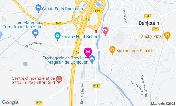 Localisation Restaurant  Le Soufflet