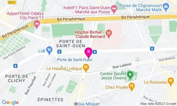 Localisation Restaurant  Chez Michel