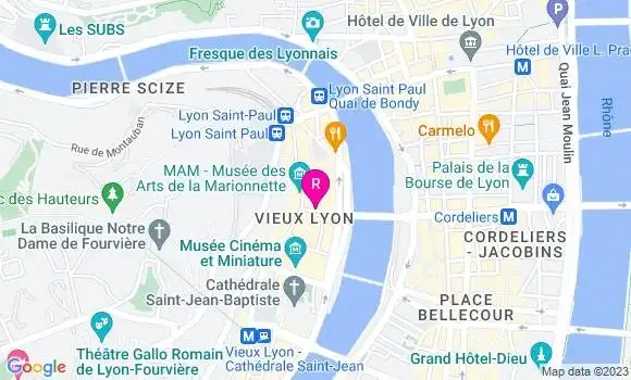 Localisation Restaurant  Le Gallion