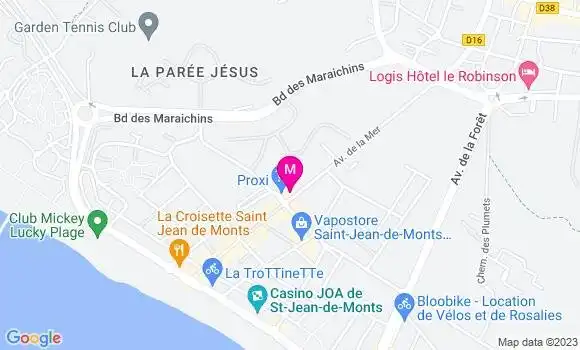 Localisation Pizzeria Le Panarbo