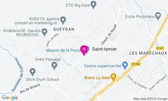 Localisation Restaurant  A la Maison