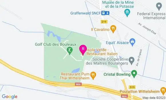 Localisation Restaurant  Le Tee Bar