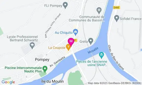 Localisation Restaurant Bar Le Globe