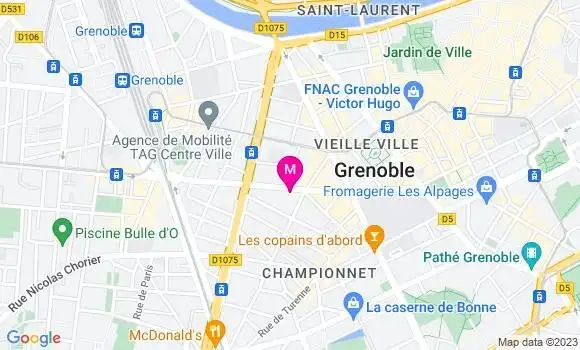 Localisation Restaurant  La Belle Etoile