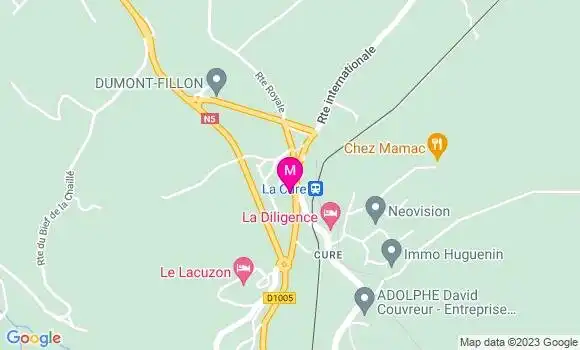 Localisation Brasserie L