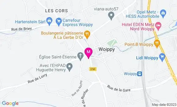 Localisation Restaurant  Le Français