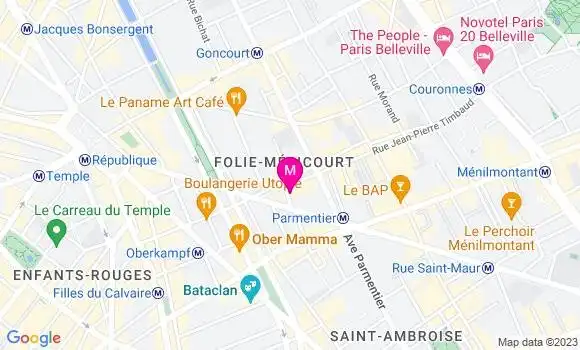 Localisation Restaurant  Pépite
