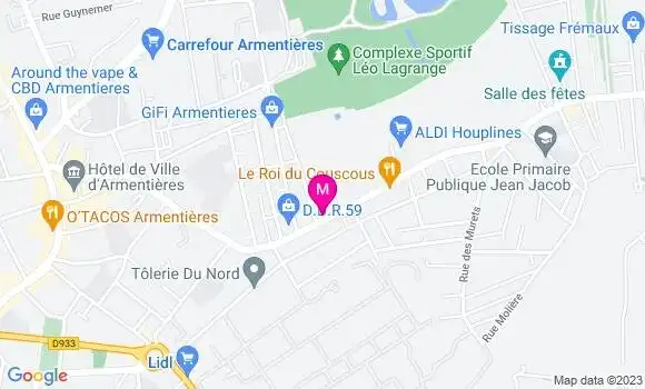 Localisation Restaurant  La Boucherie