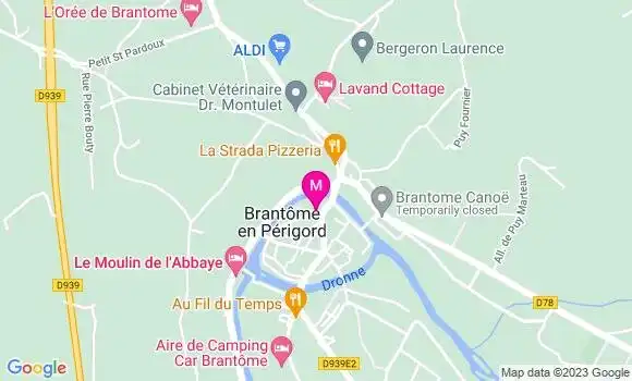 Localisation Restaurant  La Guinguette